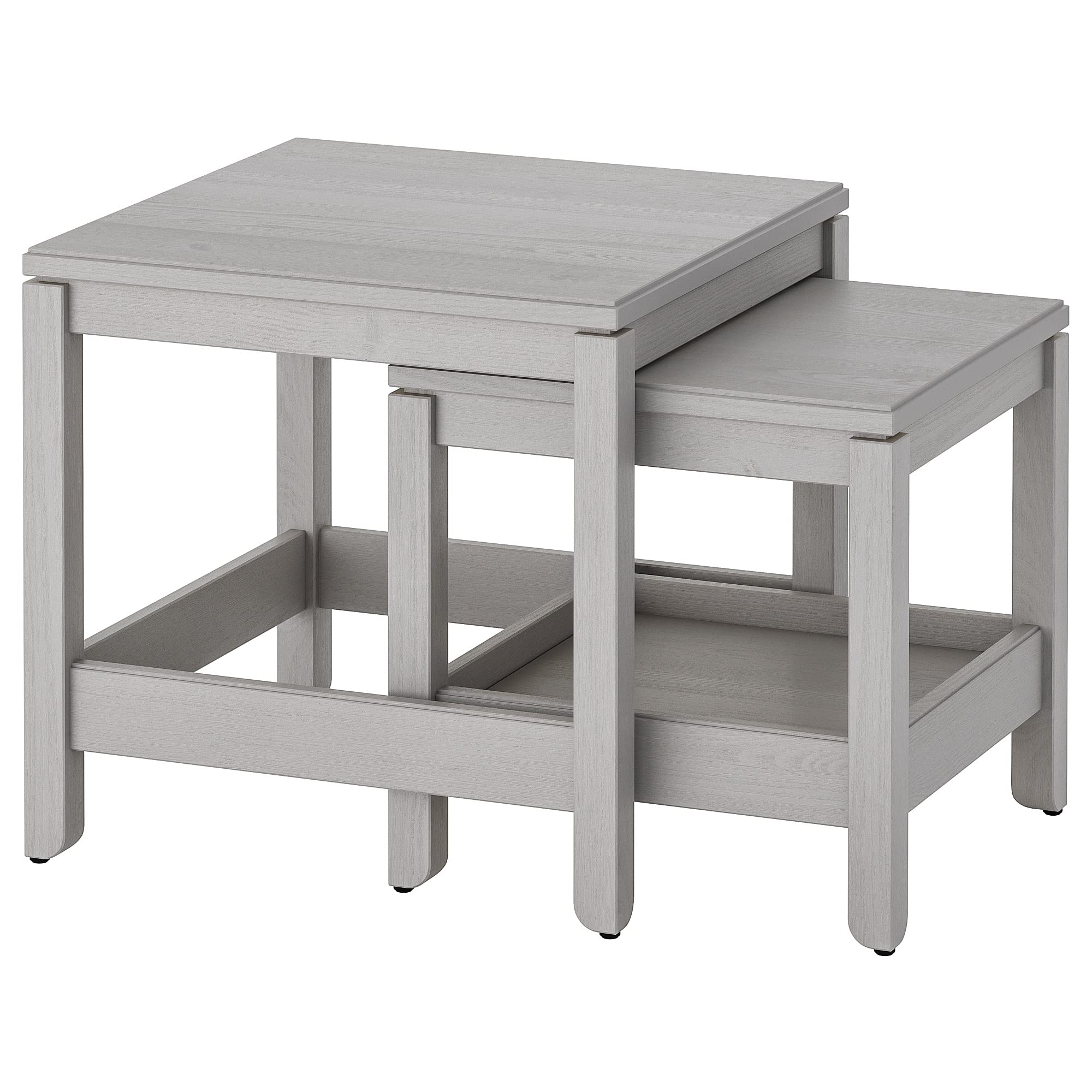 Ikea HAVSTA Nest of Tables, Set of 2, Grey : Amazon.nl: Home & Kitchen